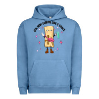 Pigment Pebble Blue out here looking like a snack Urban Hoodie - MaliasSmallBusiness