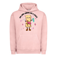 Pigment Salmon out here looking like a snack Urban Hoodie - MaliasSmallBusiness