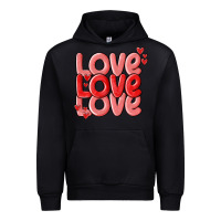 Black love valentines day Urban Hoodie - MaliasSmallBusiness
