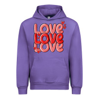 Tulip love valentines day Urban Hoodie - MaliasSmallBusiness
