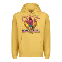 Antique Gold long live the cowgirl Premium Hoodie - texasbilliewilder
