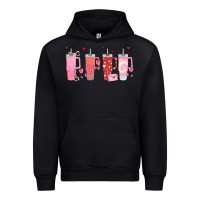 Black obsessive cup disorder valentines day Urban Hoodie - MaliasSmallBusiness