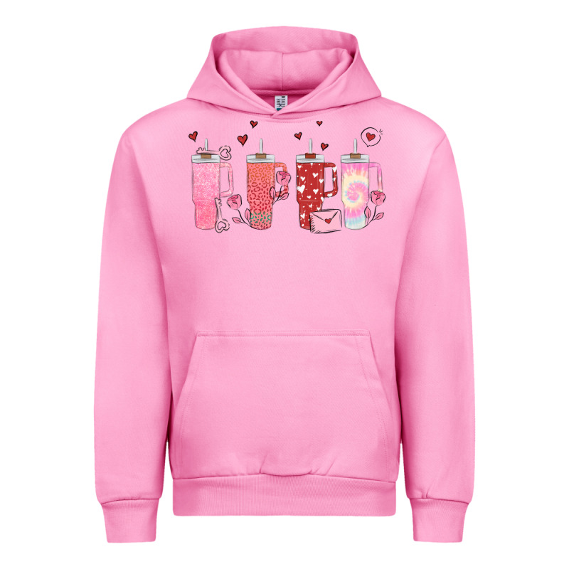 Obsessive Cup Disorder Valentines Day Urban Hoodie by MaliasSmallBusiness | Teevron