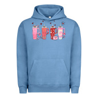 Pigment Pebble Blue obsessive cup disorder valentines day Urban Hoodie - MaliasSmallBusiness