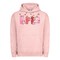 Pigment Salmon obsessive cup disorder valentines day Urban Hoodie - MaliasSmallBusiness