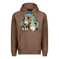 Chestnut Easter Gnomes Egg Sunflowers Truck Premium Hoodie - RanaPortraitStore