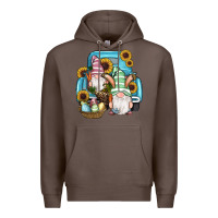 Coffee Easter Gnomes Egg Sunflowers Truck Premium Hoodie - RanaPortraitStore