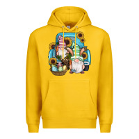 Lemon Easter Gnomes Egg Sunflowers Truck Premium Hoodie - RanaPortraitStore