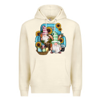 Sandshell Easter Gnomes Egg Sunflowers Truck Premium Hoodie - RanaPortraitStore
