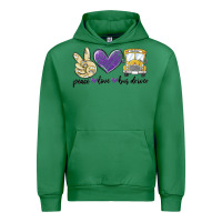 Emerald peace love bus driver Urban Hoodie - MaliasSmallBusiness