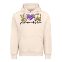 Sandshell peace love bus driver Urban Hoodie - MaliasSmallBusiness