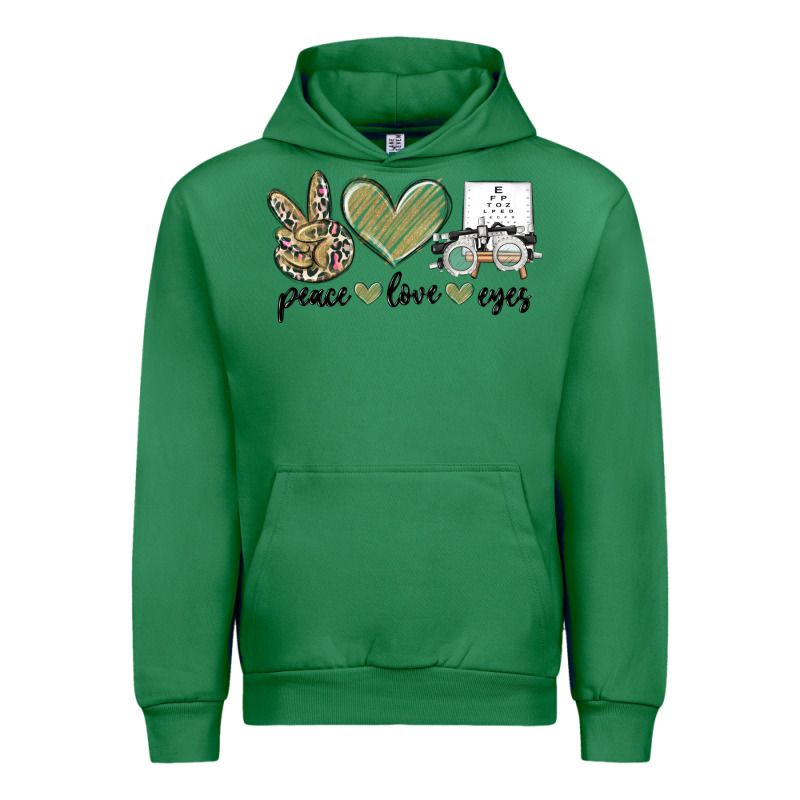 Peace Love Eyes Urban Hoodie by MaliasSmallBusiness | Teevron
