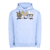 Pigment Grape Ice peace love eyes Urban Hoodie - MaliasSmallBusiness