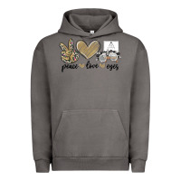 Pigment Tornado peace love eyes Urban Hoodie - MaliasSmallBusiness