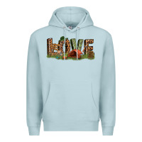 Blue Mist love camping Premium Hoodie - texasbilliewilder