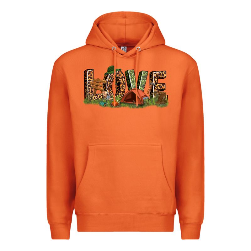 Love Camping Premium Hoodie by texasbilliewilder | Teevron