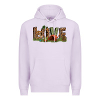Lilac love camping Premium Hoodie - texasbilliewilder