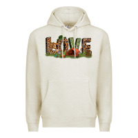 Oatmeal Heather love camping Premium Hoodie - texasbilliewilder