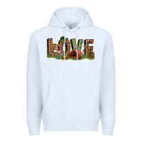 White love camping Premium Hoodie - texasbilliewilder