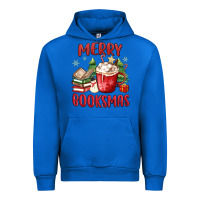 Cobalt merry booksmas Urban Hoodie - MaliasSmallBusiness