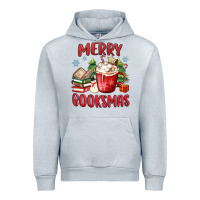 Heather Grey merry booksmas Urban Hoodie - MaliasSmallBusiness