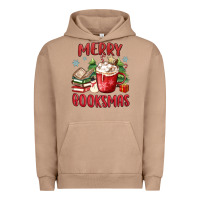Pigment Burro merry booksmas Urban Hoodie - MaliasSmallBusiness
