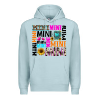 Blue Mist mini gemstone sunflower Premium Hoodie - texasbilliewilder