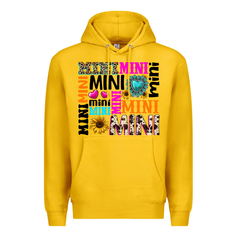 Mini Gemstone Sunflower Premium Hoodie by texasbilliewilder | Teevron