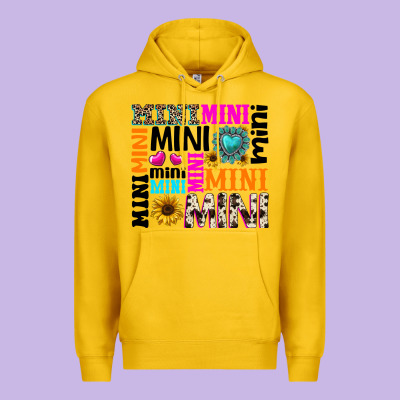 Premium Hoodie mini gemstone sunflower