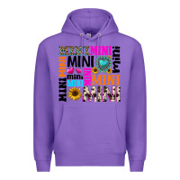 Purple mini gemstone sunflower Premium Hoodie - texasbilliewilder