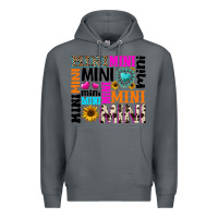 Rock mini gemstone sunflower Premium Hoodie - texasbilliewilder