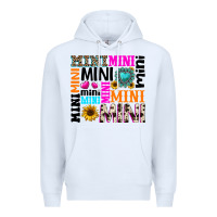White mini gemstone sunflower Premium Hoodie - texasbilliewilder