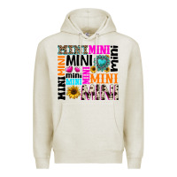 Oatmeal Heather mini gemstone sunflower Premium Hoodie - texasbilliewilder