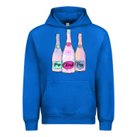 Cobalt pop clink fizz champagne bubbly Urban Hoodie - MaliasSmallBusiness