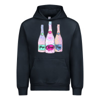 Navy pop clink fizz champagne bubbly Urban Hoodie - MaliasSmallBusiness