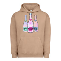 Pigment Burro pop clink fizz champagne bubbly Urban Hoodie - MaliasSmallBusiness