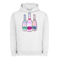 Pigment Lunar Rock pop clink fizz champagne bubbly Urban Hoodie - MaliasSmallBusiness