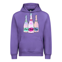 Tulip pop clink fizz champagne bubbly Urban Hoodie - MaliasSmallBusiness