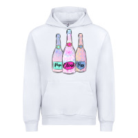 White pop clink fizz champagne bubbly Urban Hoodie - MaliasSmallBusiness