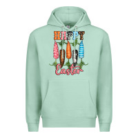 Seafoam Happy Easter Premium Hoodie - RanaPortraitStore