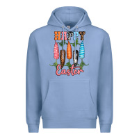 Colony Blue Happy Easter Premium Hoodie - RanaPortraitStore