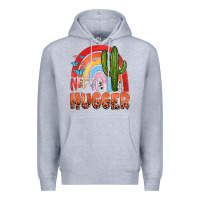 Heather Grey not a hungger Premium Hoodie - texasbilliewilder
