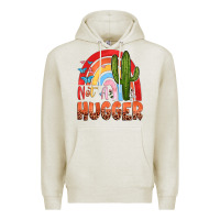 Oatmeal Heather not a hungger Premium Hoodie - texasbilliewilder