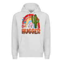 Dove Grey not a hungger Premium Hoodie - texasbilliewilder