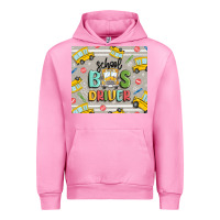 Fuchsia Pink school bus driver Urban Hoodie - MaliasSmallBusiness