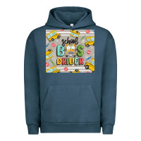 Pigment Midnight Navy school bus driver Urban Hoodie - MaliasSmallBusiness
