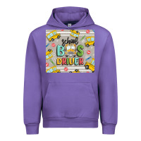 Tulip school bus driver Urban Hoodie - MaliasSmallBusiness