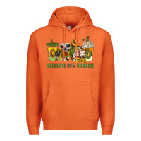 Carrot Obsessive cow disorder coffee cups Premium Hoodie - texasbilliewilder