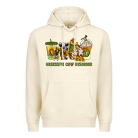 Sandshell Obsessive cow disorder coffee cups Premium Hoodie - texasbilliewilder