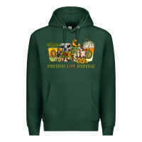 Sports Green Obsessive cow disorder coffee cups Premium Hoodie - texasbilliewilder